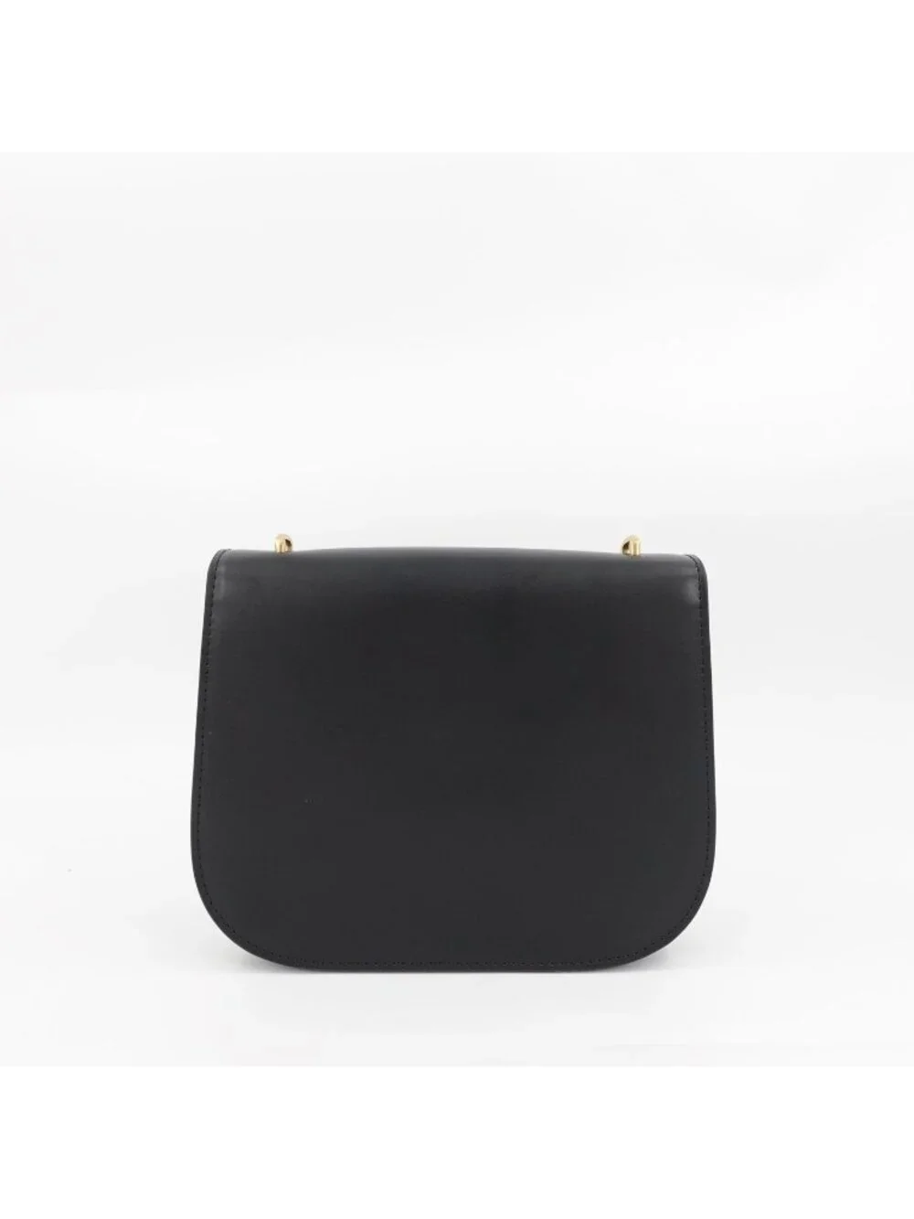 Tory Burch Eleanor Slim Saddlebag Black OS